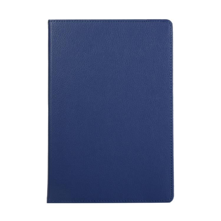 For Samsung Galaxy Tab S10 FE+ Litchi Texture 360 Degrees Rotation Holder Leather Tablet Case