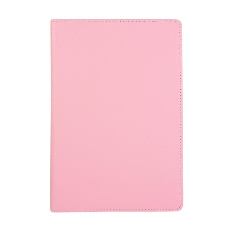 For Samsung Galaxy Tab S10 FE+ Litchi Texture 360 Degrees Rotation Holder Leather Tablet Case