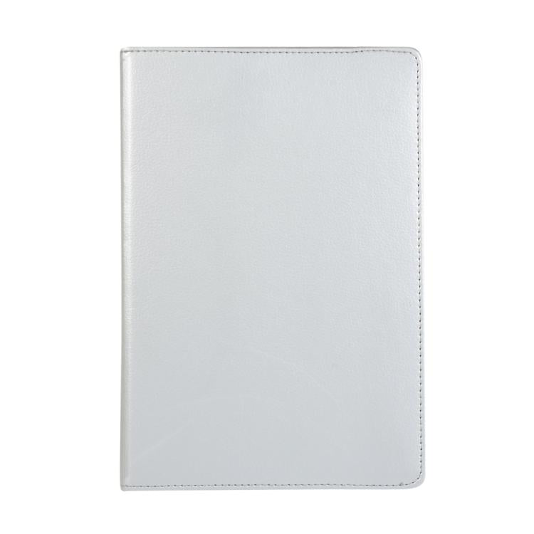 For Samsung Galaxy Tab S10 FE+ Litchi Texture 360 Degrees Rotation Holder Leather Tablet Case