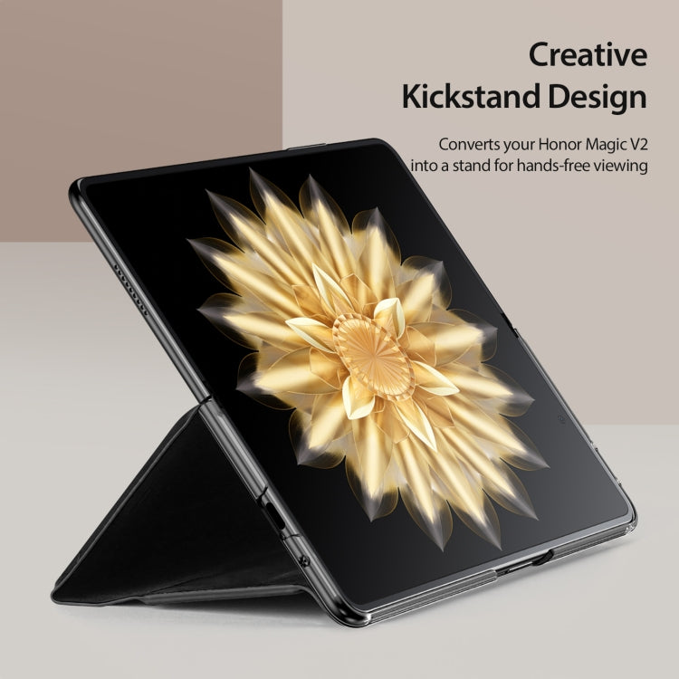 For Honor Magic V2 DUX DUCIS Bril Series PU + TPU Phone Case