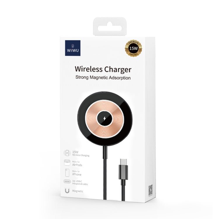 WIWU Wi-W007 15W Magnetic Wireless Charger