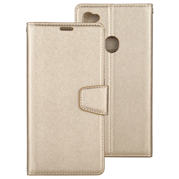 For Samsung Galaxy A11 ALIVO Canvas Diary Silk Texture Horizontal Flip Leather Case with Holder & Card Slots & Wallet & Photo Frame