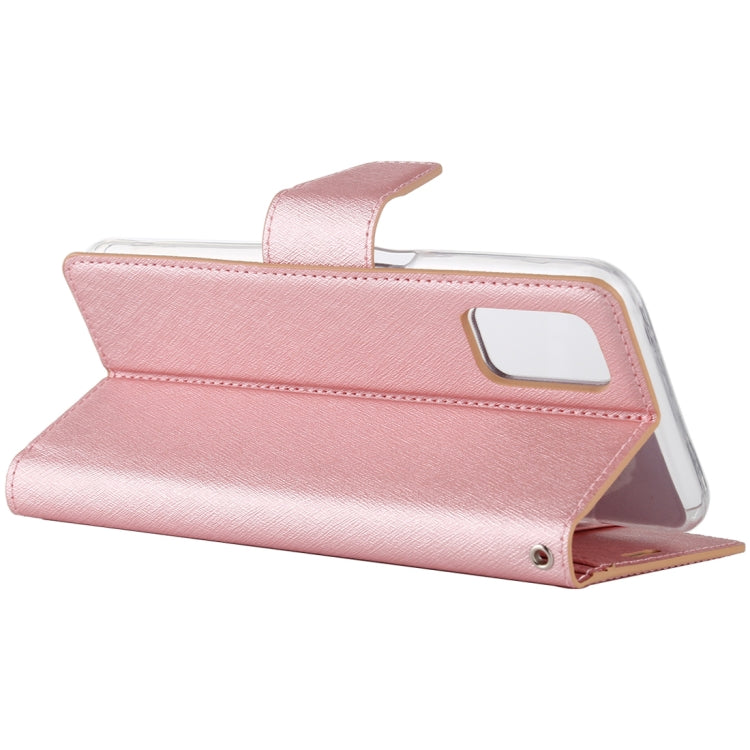 For OPPO A52 ALIVO Canvas Diary Silk Texture Horizontal Flip Leather Case with Holder & Card Slots & Wallet & Photo Frame