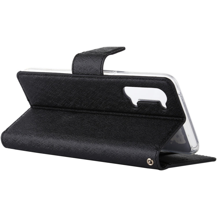 For OPPO Reno 3 ALIVO Canvas Diary Silk Texture Horizontal Flip Leather Case with Holder & Card Slots & Wallet & Photo Frame