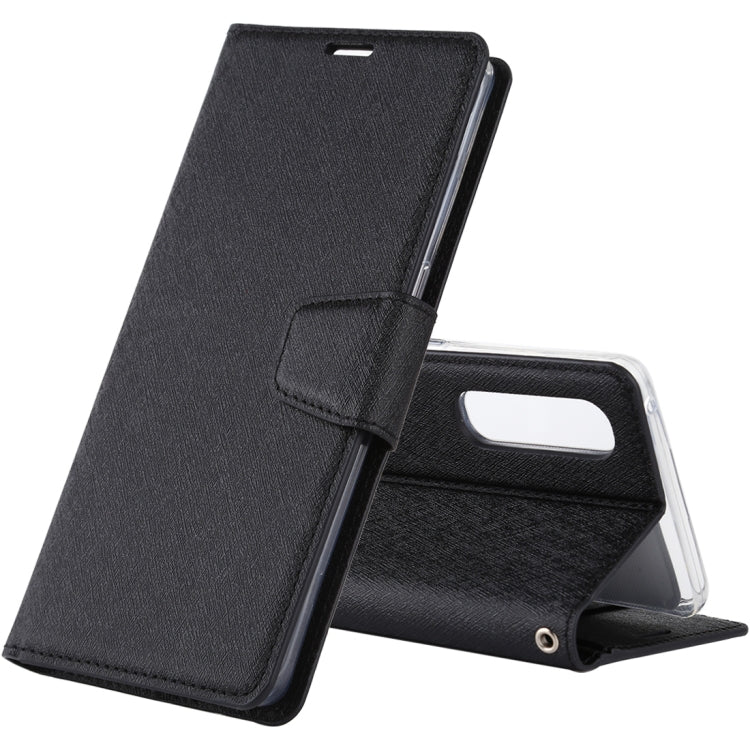 For OPPO Reno 3 Pro ALIVO Canvas Diary Silk Texture Horizontal Flip Leather Case with Holder & Card Slots & Wallet & Photo Frame