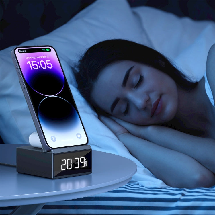 WIWU Wi-W011 Platinum 15W 3 in 1 Wireless Charger