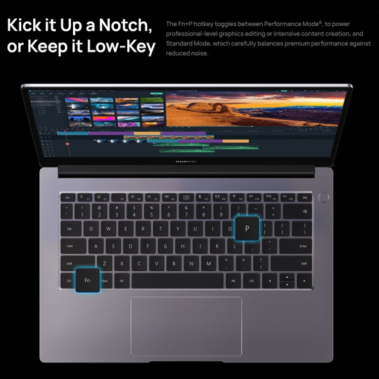 HUAWEI MateBook B3-420 Laptop, 8GB+512GB, 14 inch Windows 11 Home Chinese Version, Intel 11th Gen Core i5-1135G7 Integrated Graphics(Dark Grey)