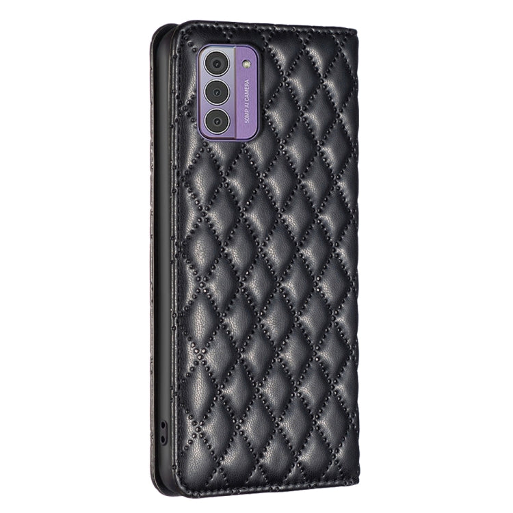 For Nokia G42/G310 Diamond Lattice Magnetic Leather Flip Phone Case