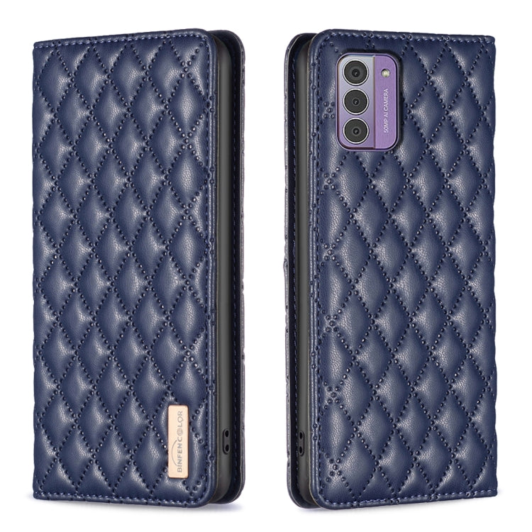 For Nokia G42/G310 Diamond Lattice Magnetic Leather Flip Phone Case
