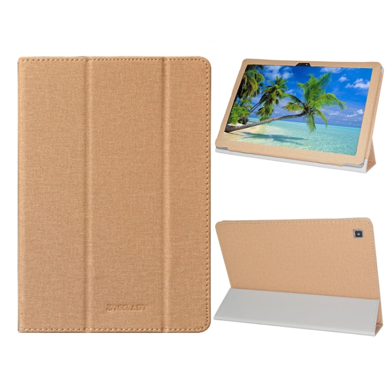 For Teclast P20HD / M40 / M40 Pro Ordinary Horizontal Flip PU Leather Protective Case with Bracket