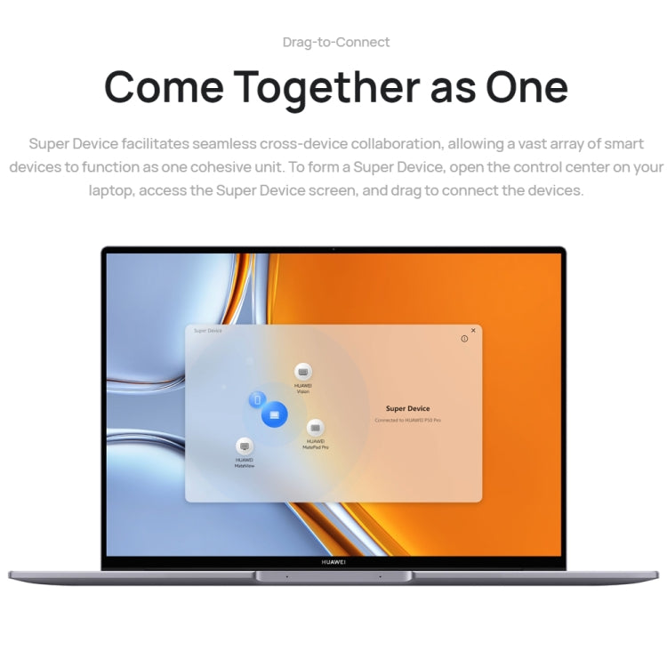 HUAWEI MateBook 16s Laptop, 16GB+1TB, 16 inch Touch Screen Windows 11 Home Chinese Version, Intel 12th Gen Core i9-12900H Integrated Graphics(Dark Grey)