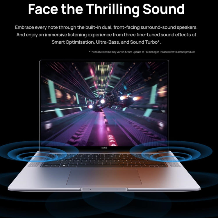 HUAWEI MateBook 16s Laptop, 16GB+1TB, 16 inch Touch Screen Windows 11 Home Chinese Version, Intel 12th Gen Core i9-12900H Integrated Graphics(Dark Grey)