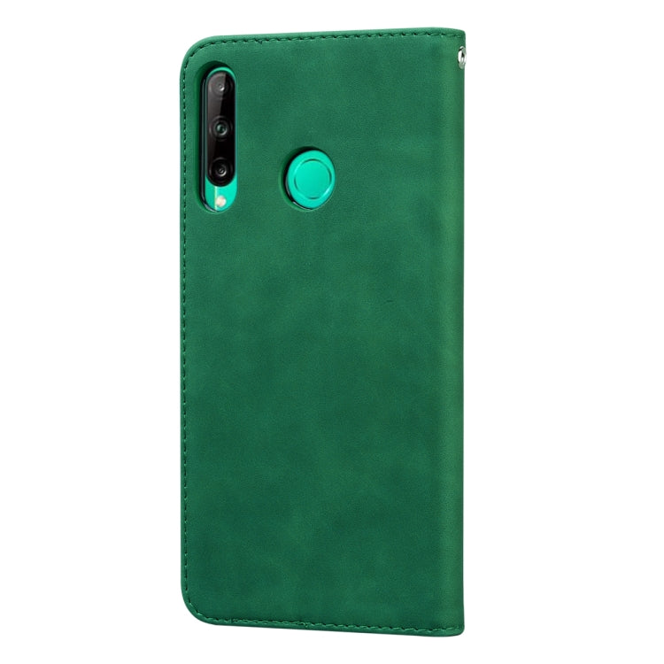 For Huawei P40 Lite E / Y7P Frosted Business Magnetic Horizontal Flip PU Leather Case with Holder & Card Slot & Lanyard