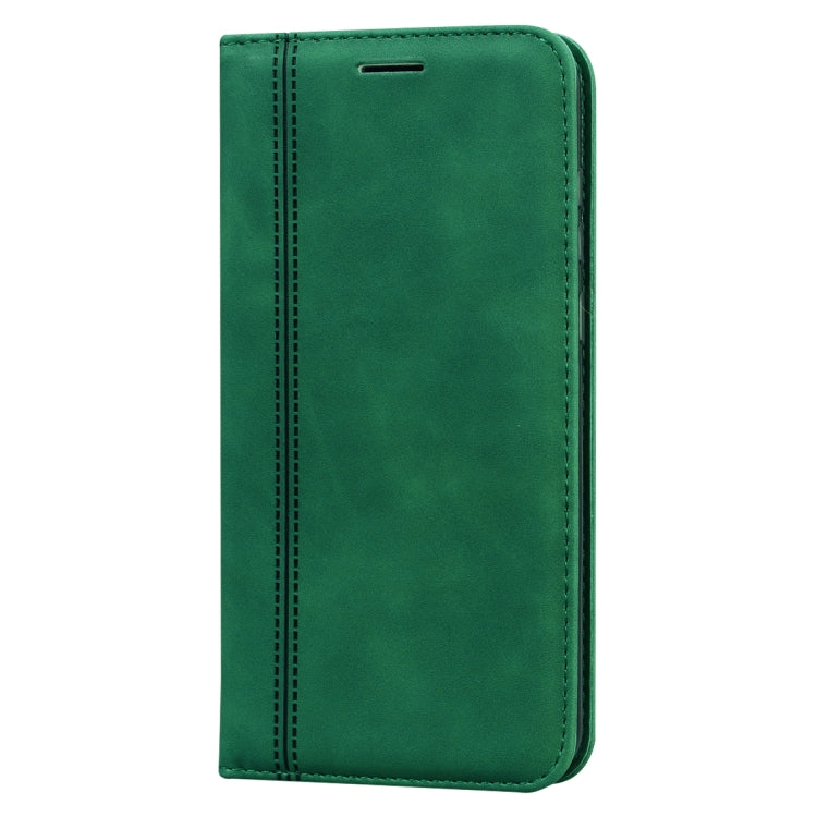 For Huawei Honor 7A Frosted Business Magnetic Horizontal Flip PU Leather Case with Holder & Card Slot & Lanyard