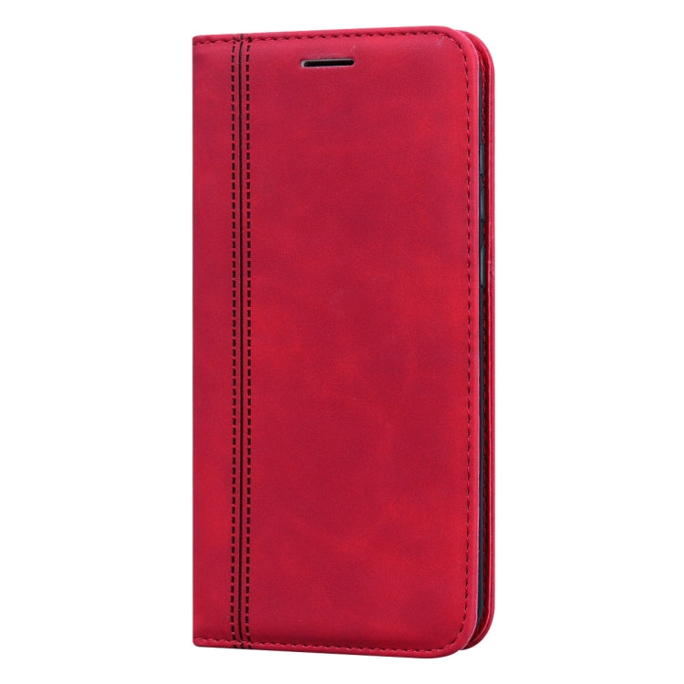 For Huawei Honor 7A Frosted Business Magnetic Horizontal Flip PU Leather Case with Holder & Card Slot & Lanyard