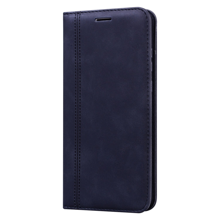 For Huawei Honor 9A Frosted Business Magnetic Horizontal Flip PU Leather Case with Holder & Card Slot & Lanyard