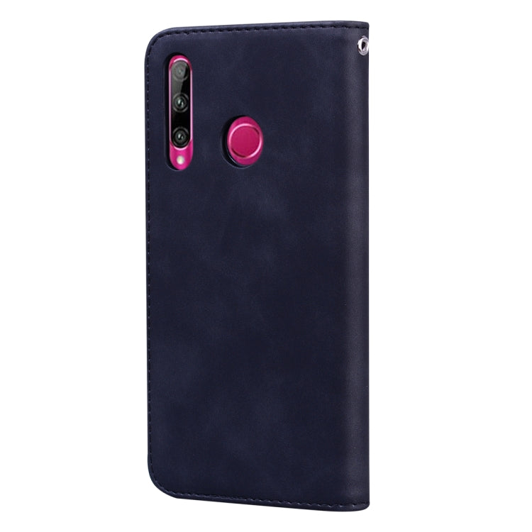 For Huawei Honor 10i / 20i Frosted Business Magnetic Horizontal Flip PU Leather Case with Holder & Card Slot & Lanyard