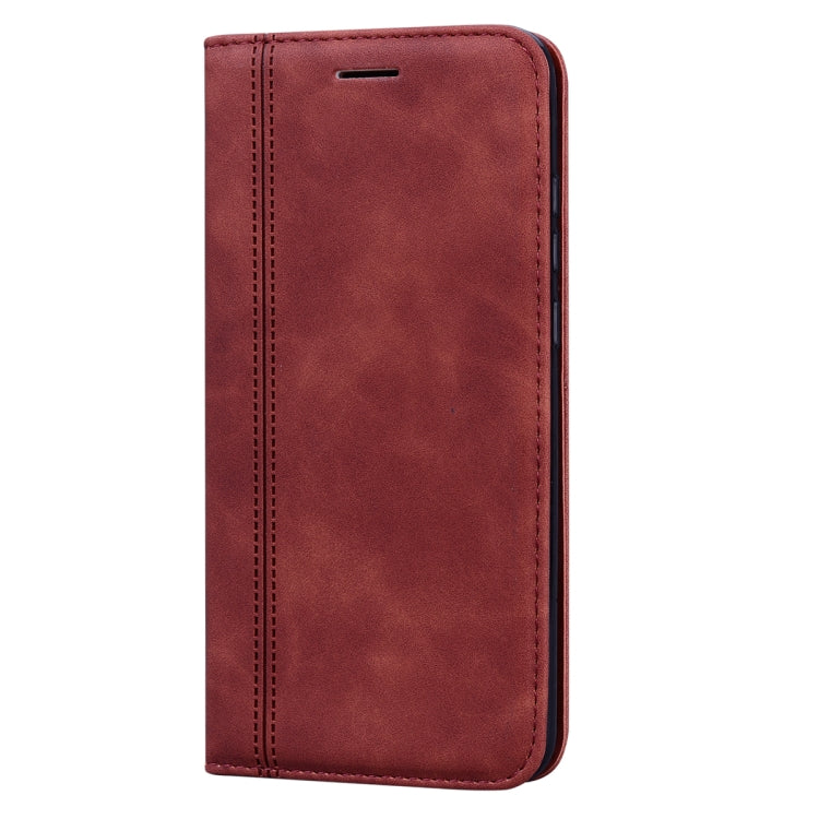 For Huawei Honor 10i / 20i Frosted Business Magnetic Horizontal Flip PU Leather Case with Holder & Card Slot & Lanyard