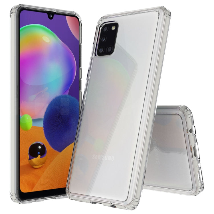 For Samsung Galaxy A31 Shockproof Scratchproof TPU + Acrylic Protective Case