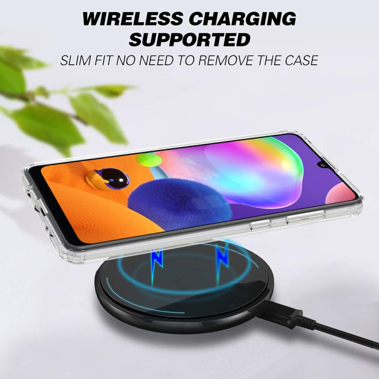 For Samsung Galaxy A31 Shockproof Scratchproof TPU + Acrylic Protective Case
