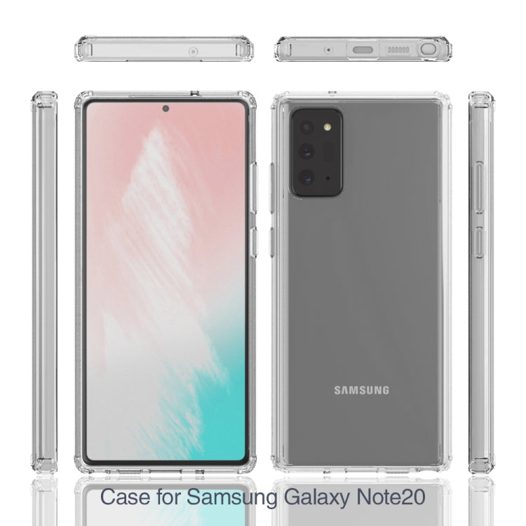 For Samsung Galaxy Note 20 Shockproof Scratchproof TPU + Acrylic Protective Case