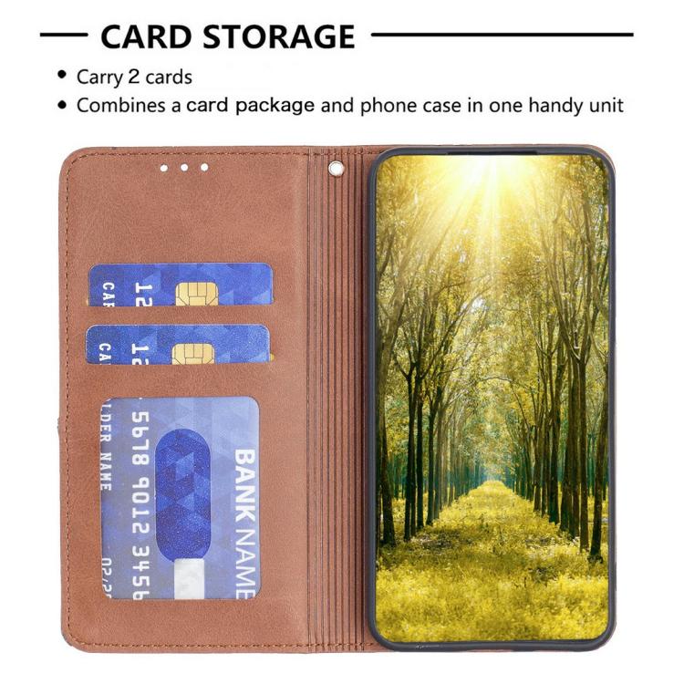 For vivo Y31 5G 2025 Rhombus Texture Magnetic Leather Phone Case