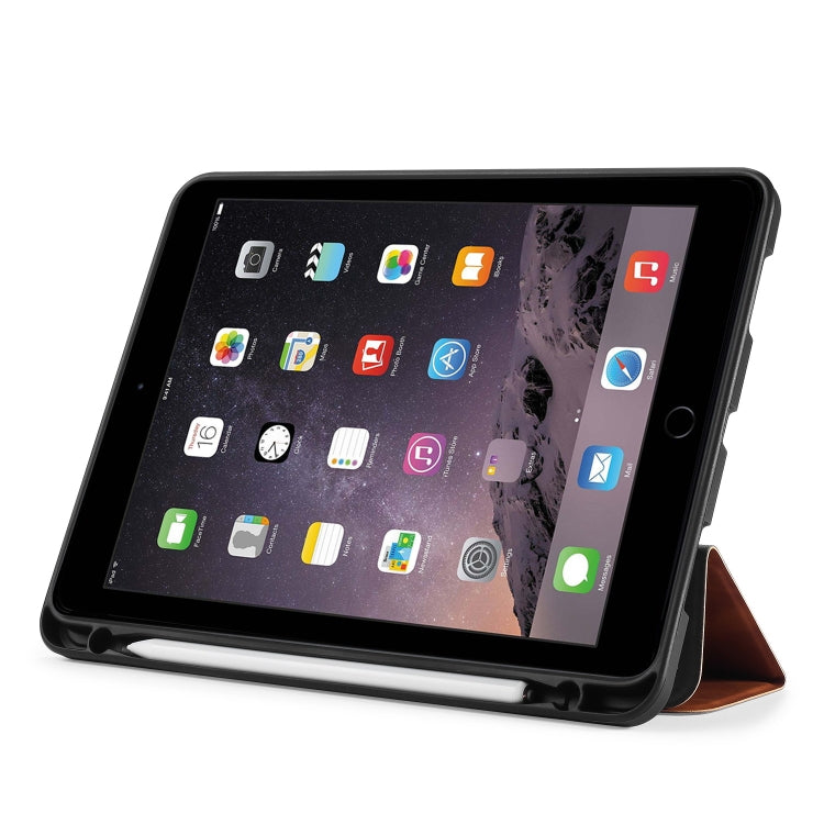 For iPad 9.7 inch DG.MING See Series Horizontal Flip Leather Case with Holder & Pen Holder