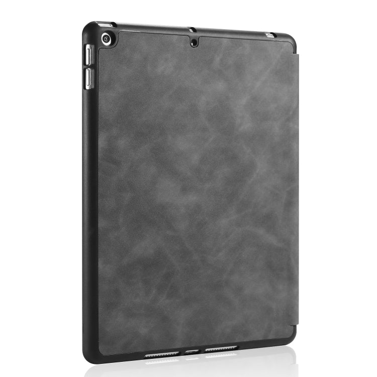 For iPad 10.2 2021 / 2020 / 2019 DG.MING See Series Horizontal Flip Leather Case with Holder & Pen Holder