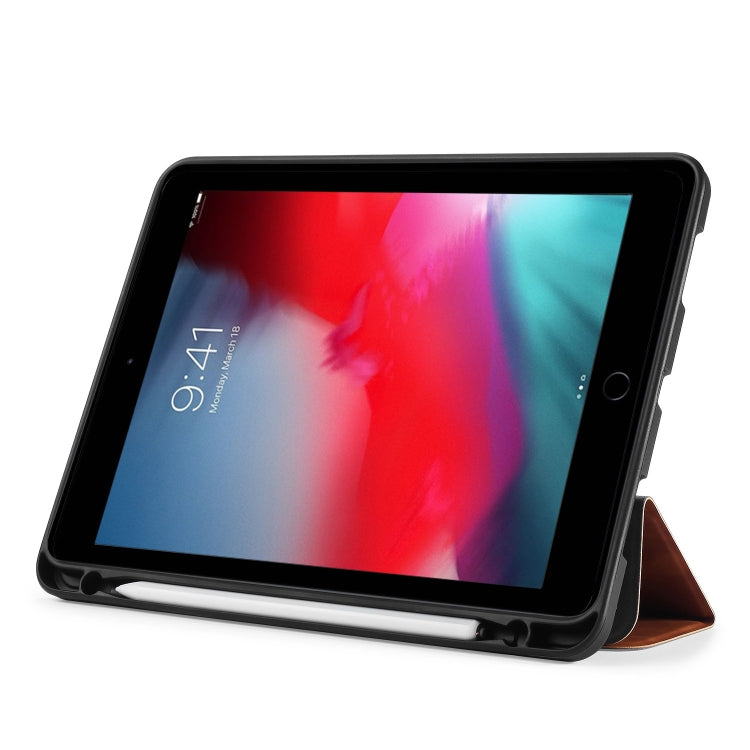For iPad Mini 5 / 4 DG.MING See Series Horizontal Flip Leather Case with Holder & Pen Holder