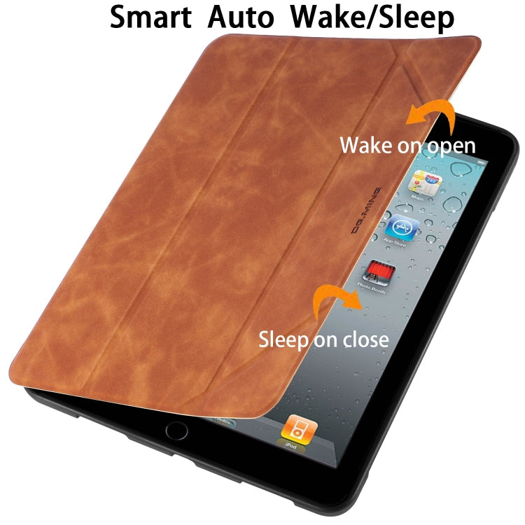 For iPad Mini 5 / 4 DG.MING See Series Horizontal Flip Leather Case with Holder & Pen Holder