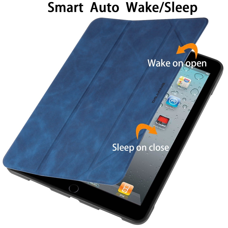 For iPad Mini 5 / 4 DG.MING See Series Horizontal Flip Leather Case with Holder & Pen Holder
