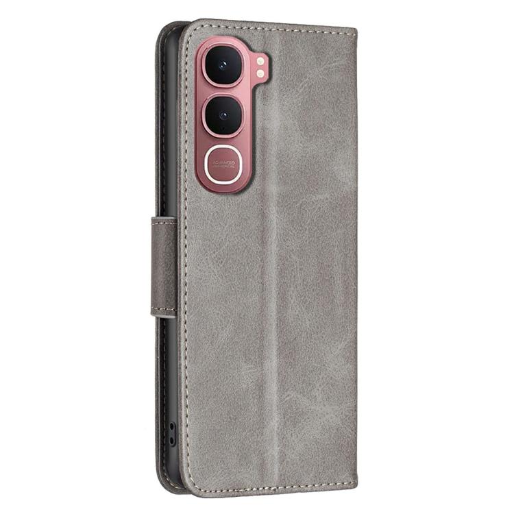 For vivo Y31 5G 2025 Lambskin Texture Pure Color Flip Leather Phone Case