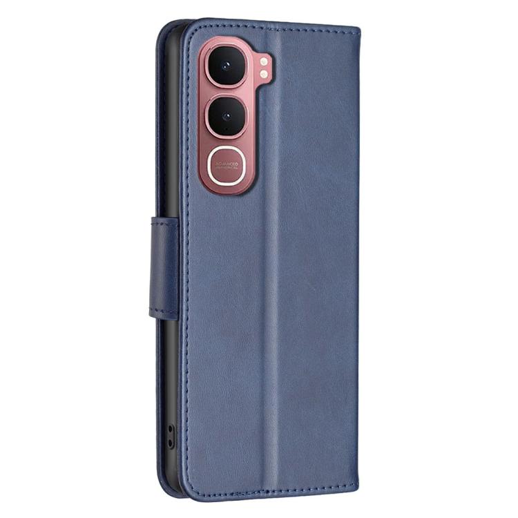 For vivo Y31 5G 2025 Lambskin Texture Pure Color Flip Leather Phone Case