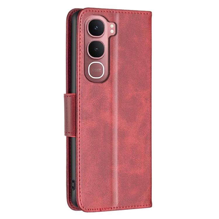 For vivo Y31 5G 2025 Lambskin Texture Pure Color Flip Leather Phone Case
