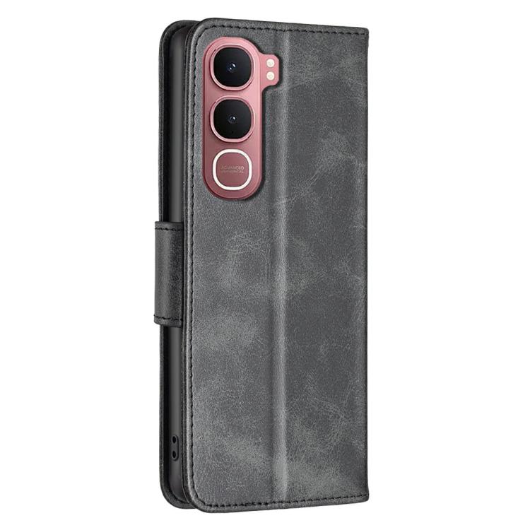 For vivo Y31 5G 2025 Lambskin Texture Pure Color Flip Leather Phone Case