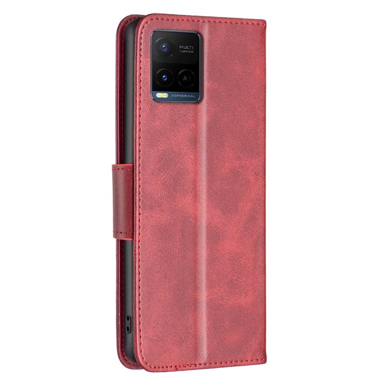 For vivo Y21 5G 2026 / Y05 4G Lambskin Texture Pure Color Flip Leather Phone Case
