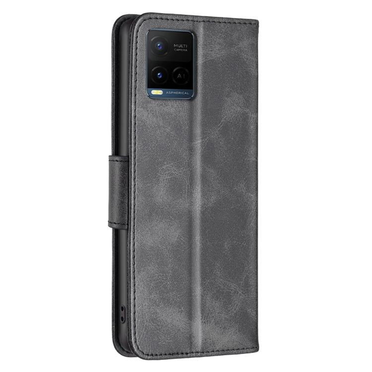 For vivo Y21 5G 2026 / Y05 4G Lambskin Texture Pure Color Flip Leather Phone Case