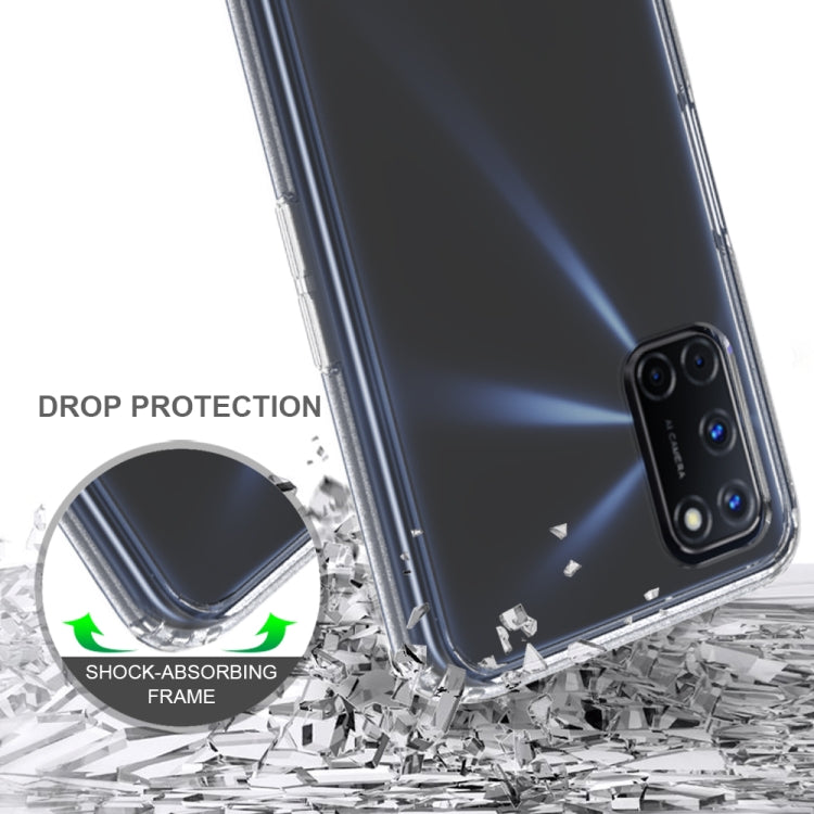 For OPPO A52 / A72 / A92 Shockproof Scratchproof TPU + Acrylic Protective Case