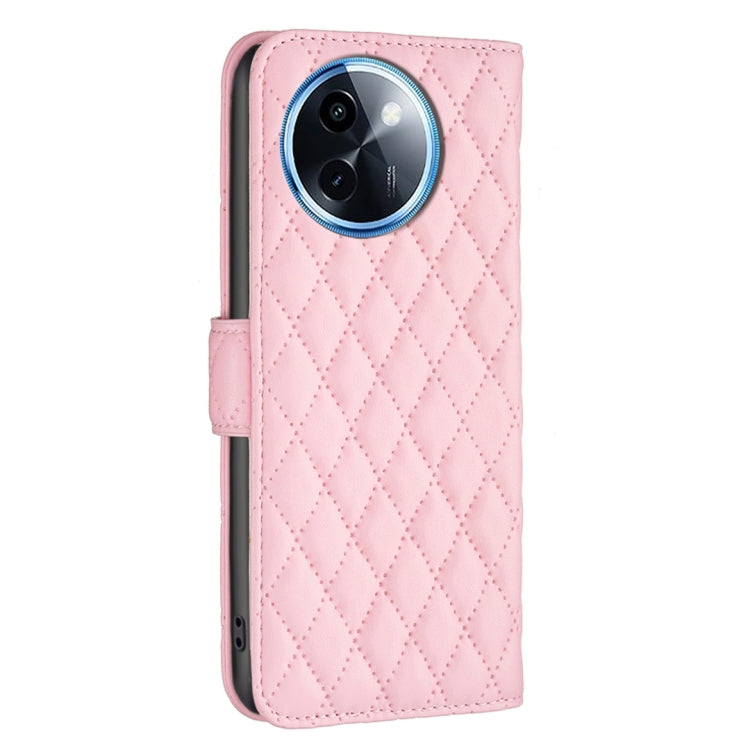 For vivo Y200i 5G / Y38 5G Diamond Lattice Wallet Flip Leather Phone Case