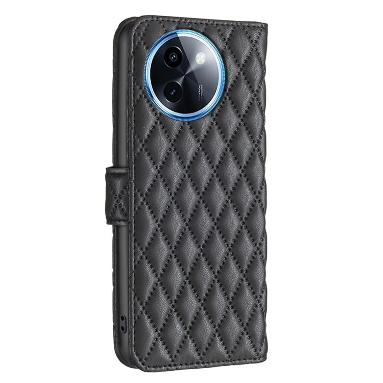 For vivo Y200i 5G / Y38 5G Diamond Lattice Wallet Flip Leather Phone Case