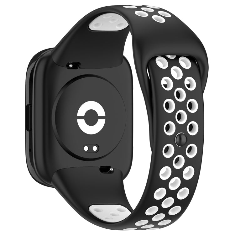 For Redmi Watch 3 Lite / Watch 3 Active Two Color Silicone Watch Band
