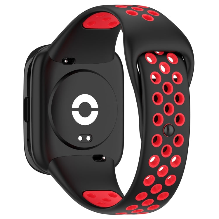 For Redmi Watch 3 Lite / Watch 3 Active Two Color Silicone Watch Band