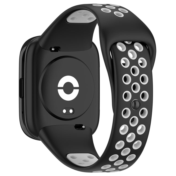 For Redmi Watch 3 Lite / Watch 3 Active Two Color Silicone Watch Band