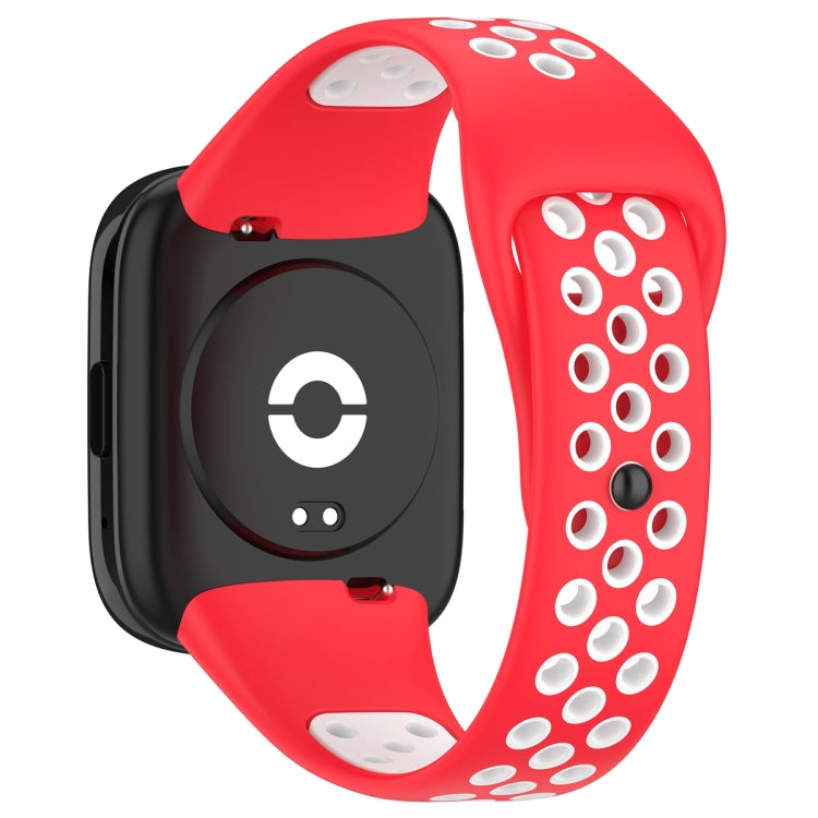 For Redmi Watch 3 Lite / Watch 3 Active Two Color Silicone Watch Band
