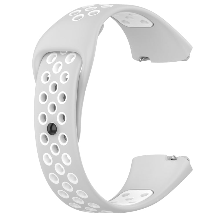 For Redmi Watch 3 Lite / Watch 3 Active Two Color Silicone Watch Band