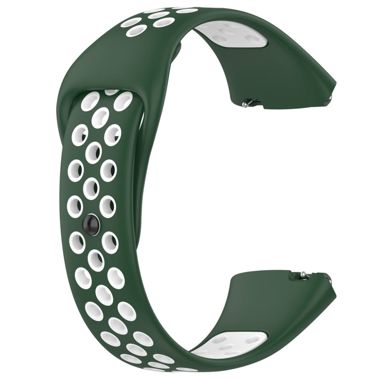 For Redmi Watch 3 Lite / Watch 3 Active Two Color Silicone Watch Band