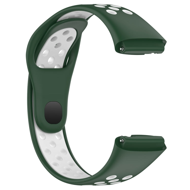 For Redmi Watch 3 Lite / Watch 3 Active Two Color Silicone Watch Band