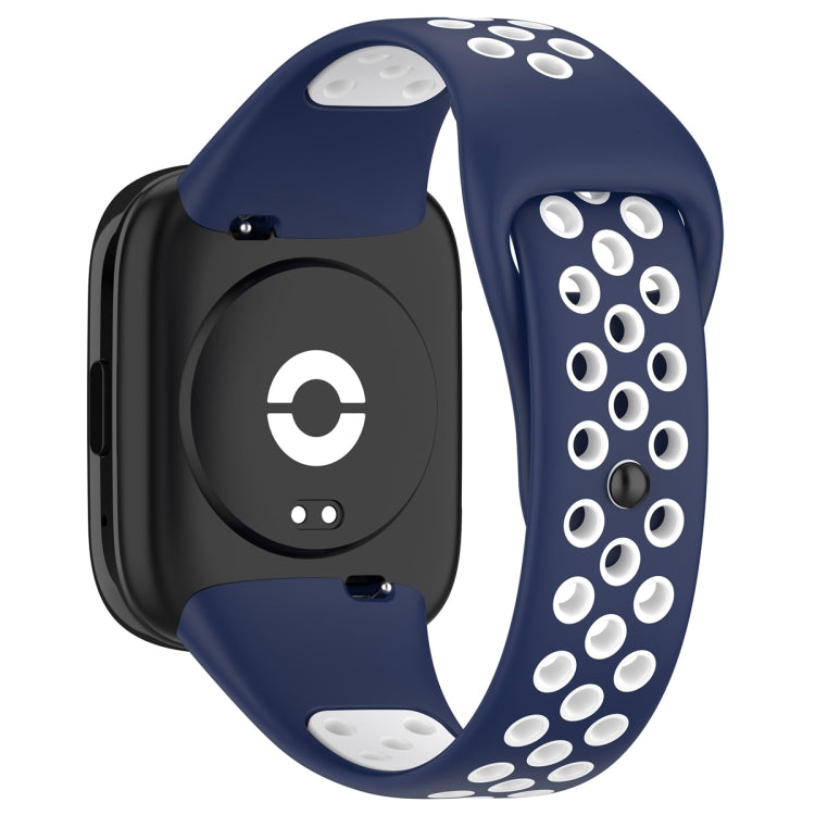For Redmi Watch 3 Lite / Watch 3 Active Two Color Silicone Watch Band