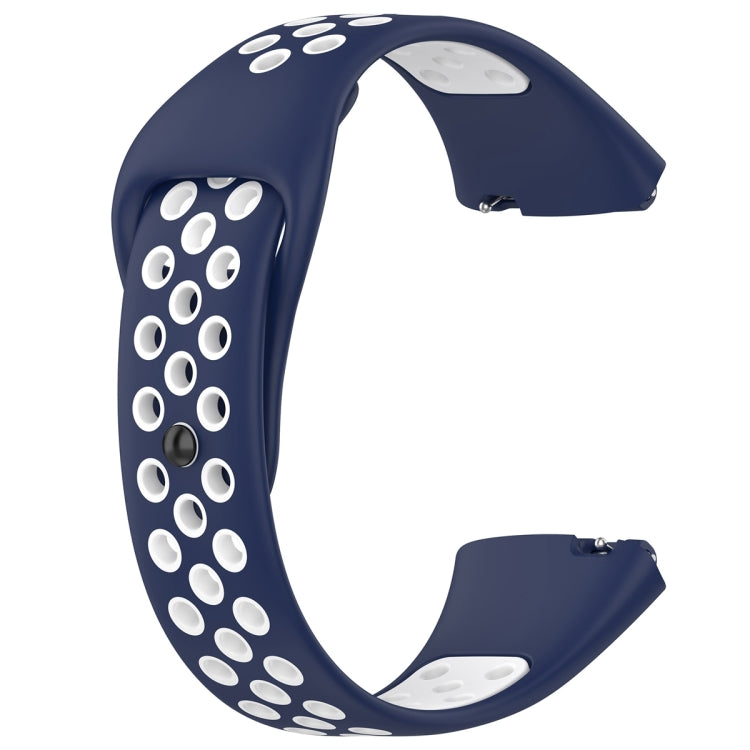 For Redmi Watch 3 Lite / Watch 3 Active Two Color Silicone Watch Band