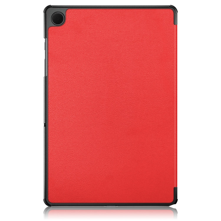 For Samsung Galaxy Tab A9 Plus 3-folding Leather Smart Tablet Case